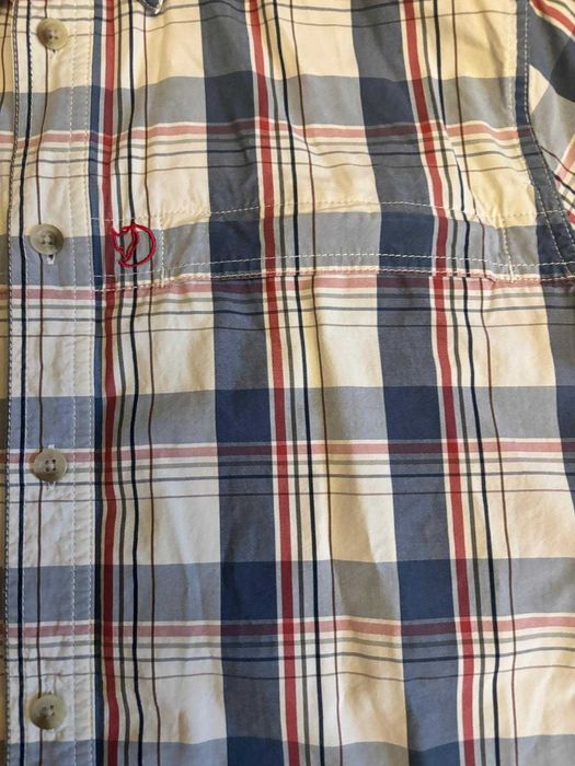 Fjällräven cămașă outdoor/trekking M – 60% bumbac, 40% Lyocell, ventilată