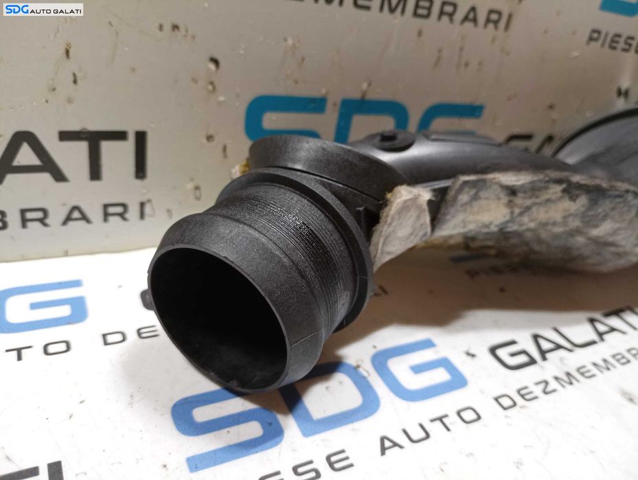 Tub Tubulatura Conducta Presiune Aer Intercooler Turbo Turbina Turbosuflanta Peugeot 607 2.0 HDI 2000 - 2010 Cod 9640599680 9640599680A [M5666]