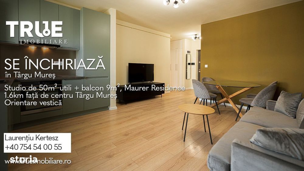 Studio de închiriat – Maurer Residence, Târgu Mureș
