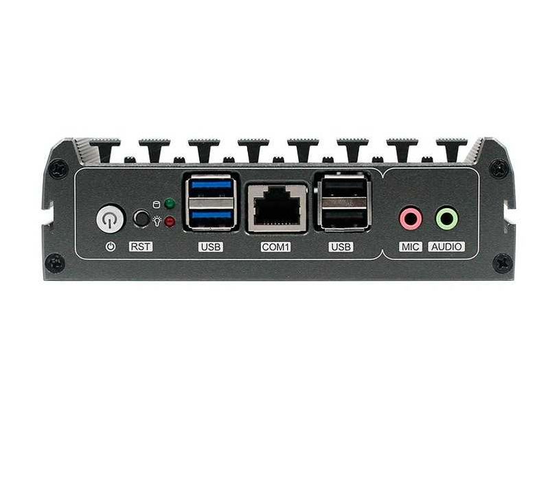 Mini PC, 2 Lan, Celeron J3455/8G RAM/64G SSD