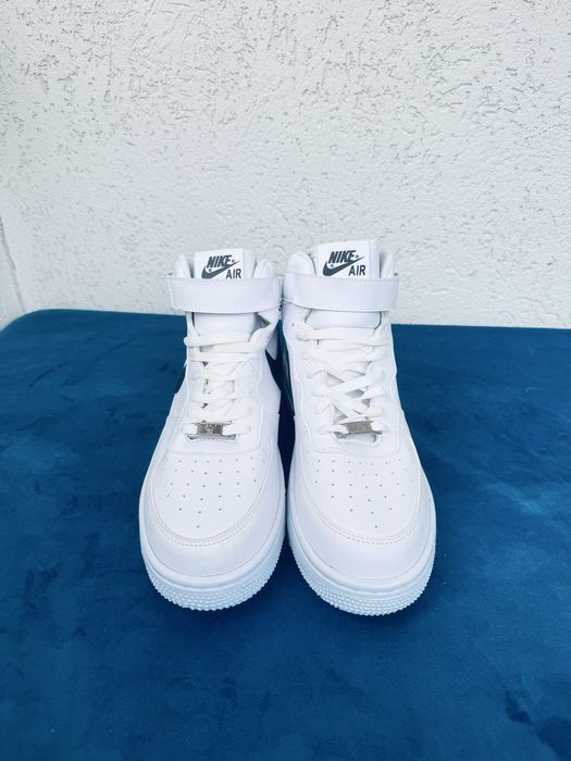 Ghete Nike AF1 White