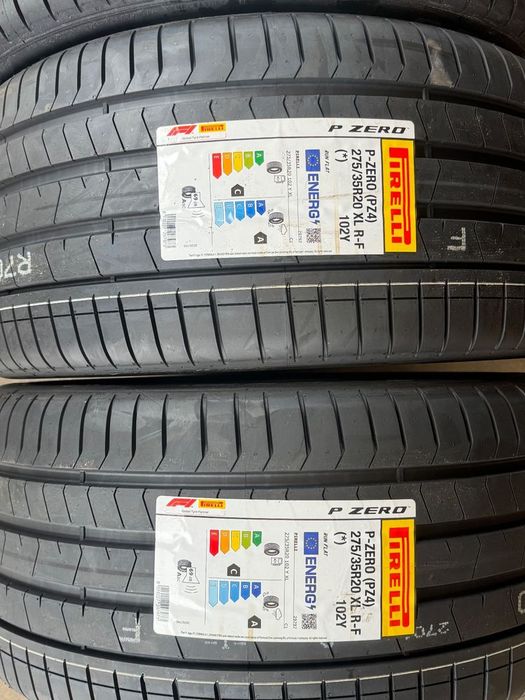 Vând set anvelope 245/40/20-275/35/20 Pirelli de vară noi cu runflat și omologare BMW