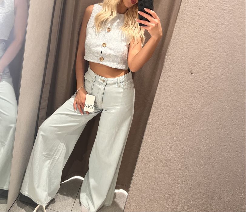 Дамски дънки Зара