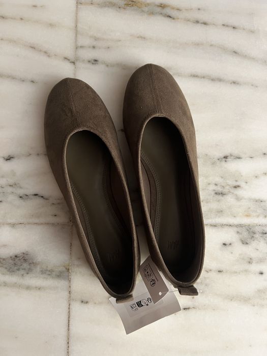 Кафяви балерини H&M