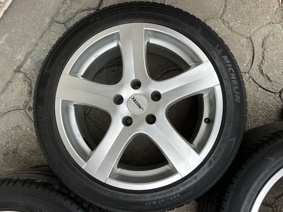 Jante aliaj 5x112mm, anvelope vara 225/45 R17, VW, Audi, Seat, Skoda Mercedes