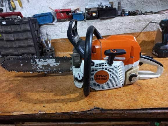 Stihl ms362 работеща