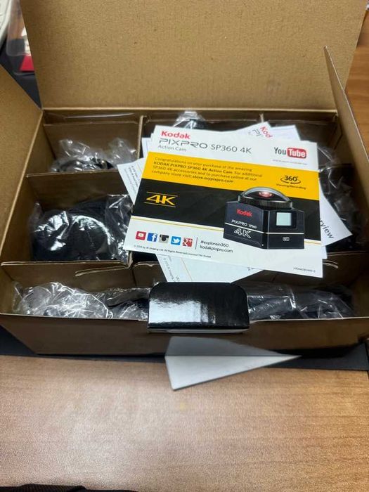 Экшн камера Kodak pixpro sp360 4k