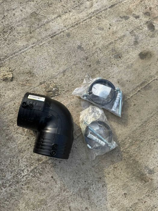 Cuple coturi T-uri jonctiuni coliere tevi apa termofuziune 125mm 90mm