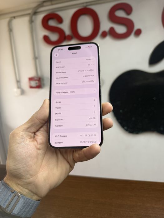 Vand Iphone 14 Pro Max 256 Gb Gold