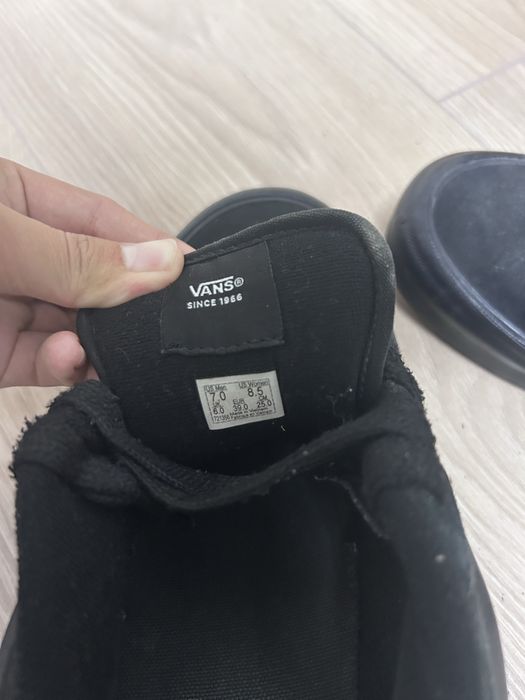 Оригинальный Vans knu skool full black