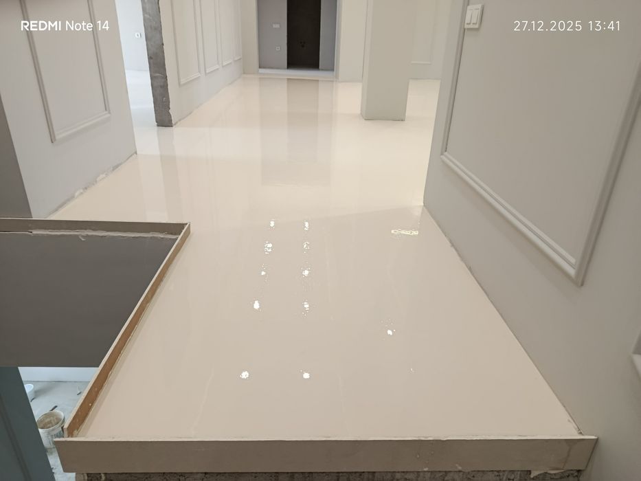 Укладка ламината.