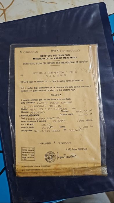 Mercury formula 25/50