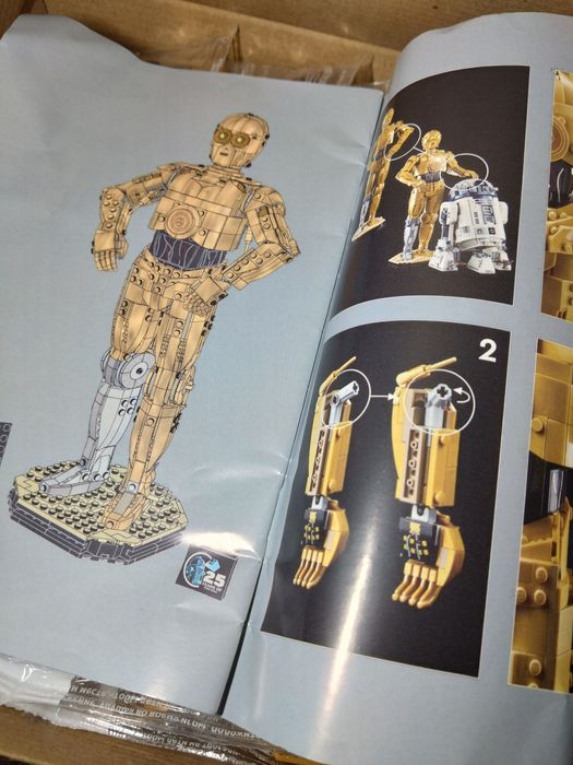 NOU TIP robot brand L Star Wars C-3PO 75398