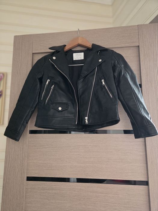 Детские вещи, кожаная косуха