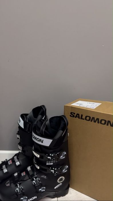 Лыжи и ботинки от Salomon и Atomic