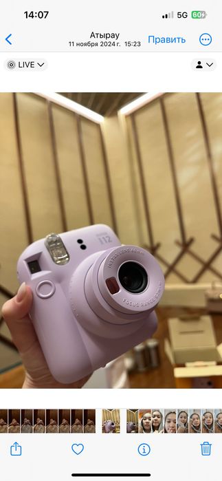 Instax mini 12 фотоаппарат мновенного снимка