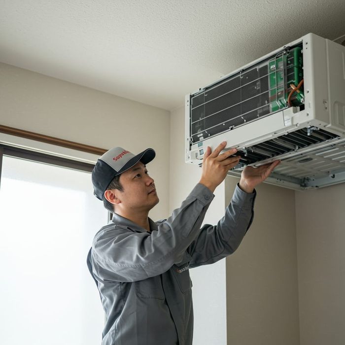 Установка кондиционера