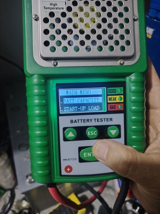 тестер для акумляторов akumlyator uchun tester