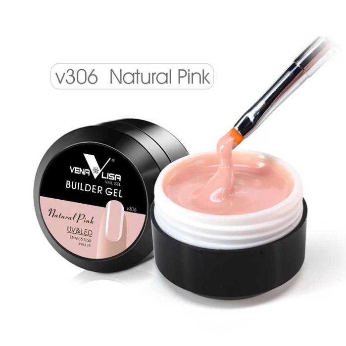 VENALISA 15мл Камуфлажен изграждащ Uv/Led гел