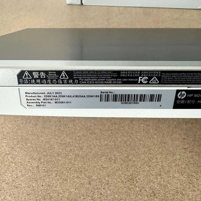 Монитор HP M24fw 23.8″ FHD IPS/75Hz/300Nit/1000:1/FreeSync