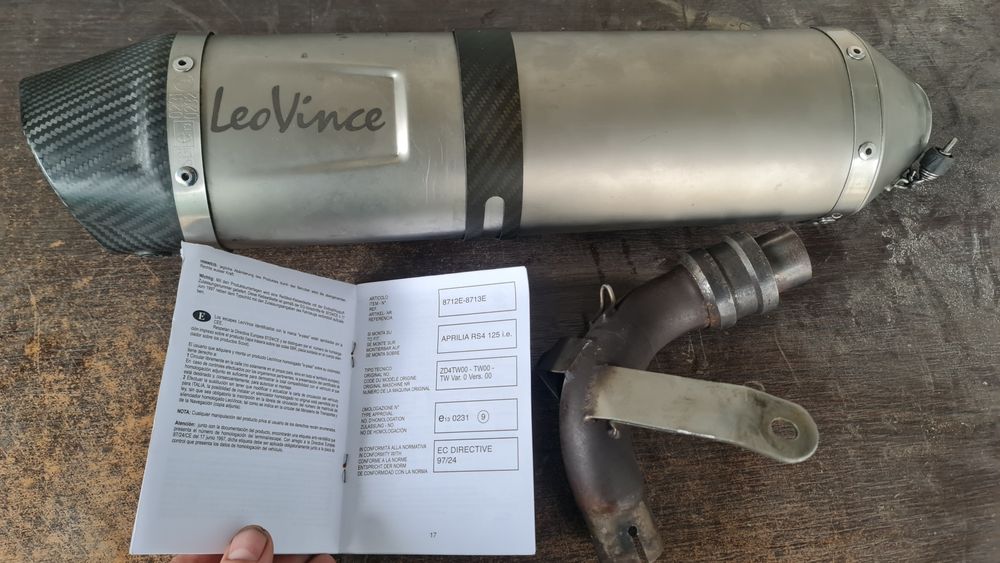 Evacuare Leo Vince LV one Evo  Aprilia rs4  125  (honda suzuki, etc)