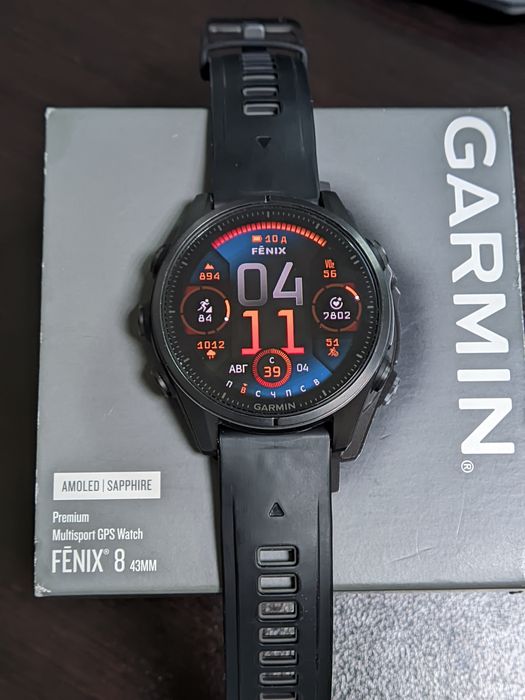 Garmin Fenix 8 43mm titanium sapphire