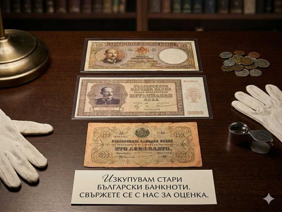 Стари Български банкноти