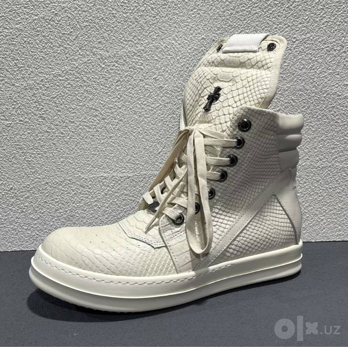 Rick Owens Geobasket x Chrome Hearts