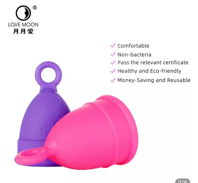 Продаются новые менструальные чаши