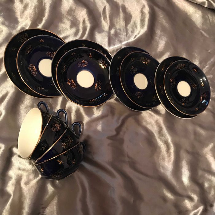 Чайное трио ЛФЗ СССР