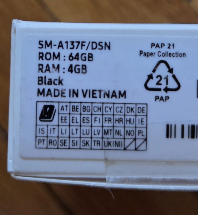 Samsung A13 4G 4GB RAM 64GB черен
Памет : 64GB / 4 RAM