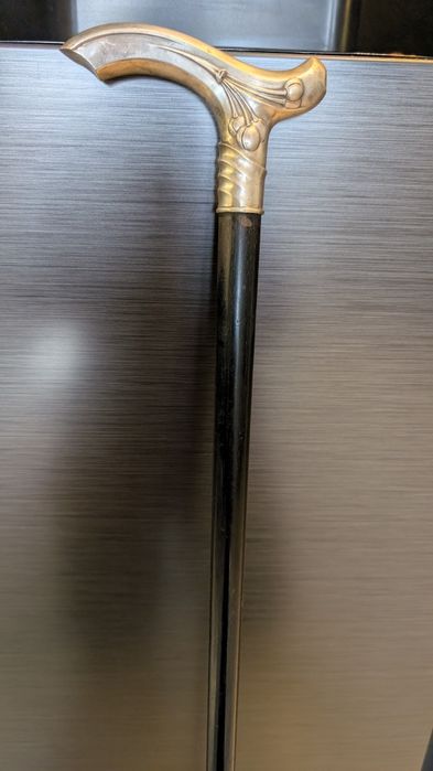 Baston mâner argint