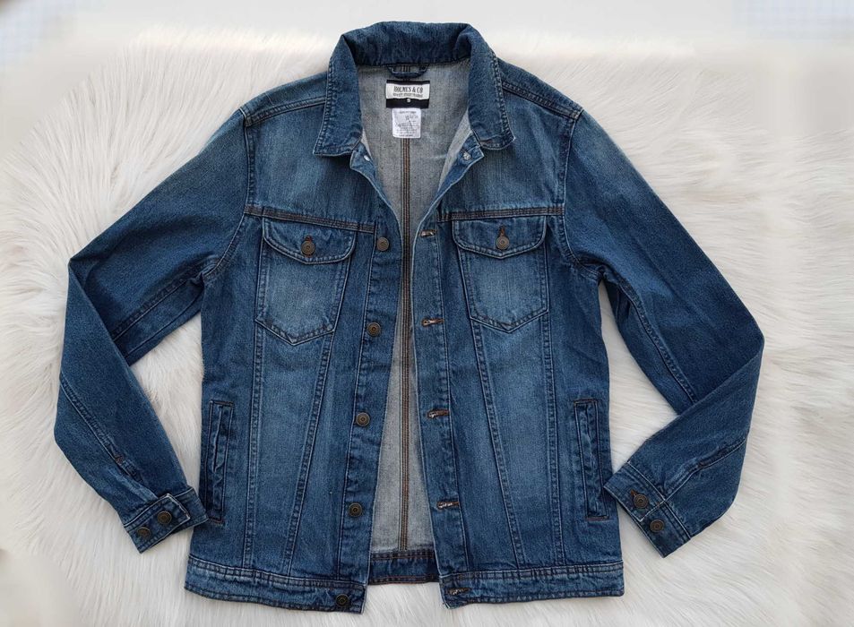 Мъжко дънково яке - размер S - НОВО