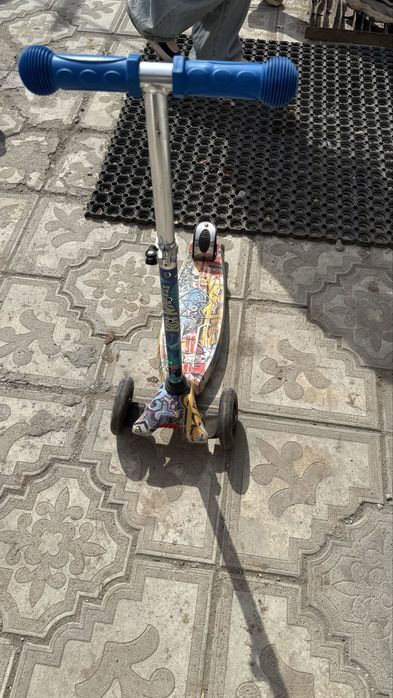 самокат детский трёхколёсный