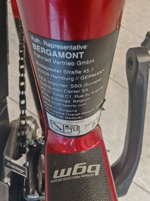 Bicicleta BERGAMONT Horizon 4 că noua