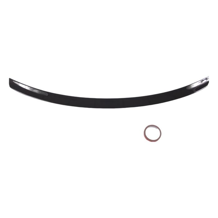 Спойлер лип за багажника – Mercedes W223 S Class (2021+), черен гланц