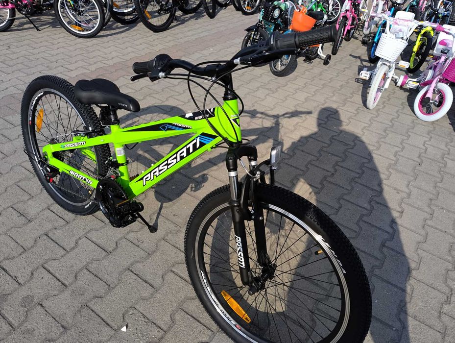 PASSATI Алуминиев велосипед 24" MARTYN зелен