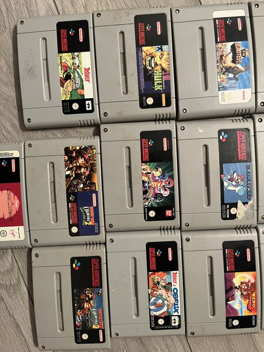 Casete nintendo super nintendo