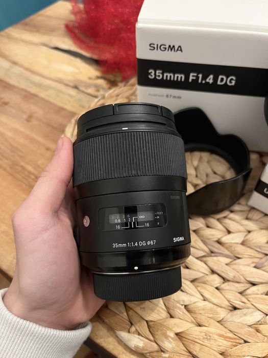 Sigma 35mm F/1.4 DG ART с Калибратор за Nikon