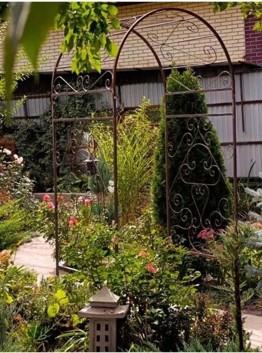 Садовый инвентарь.  Арки,опоры,беседки.