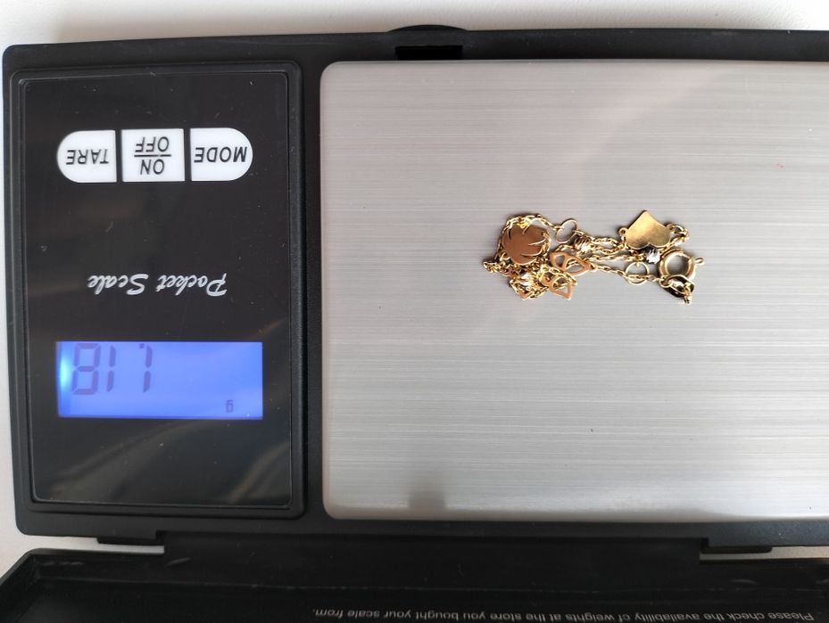 Золотой браслет , новый