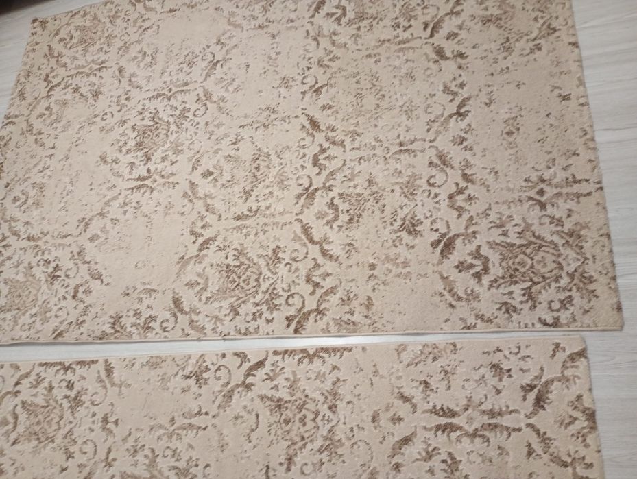 Set 4 covoare bej/maro