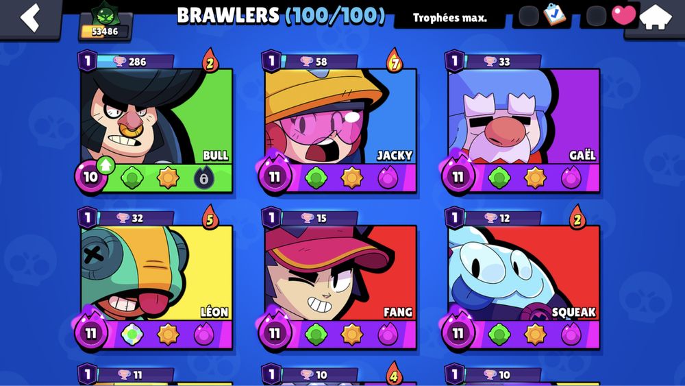 Бравл Старс аккаунт