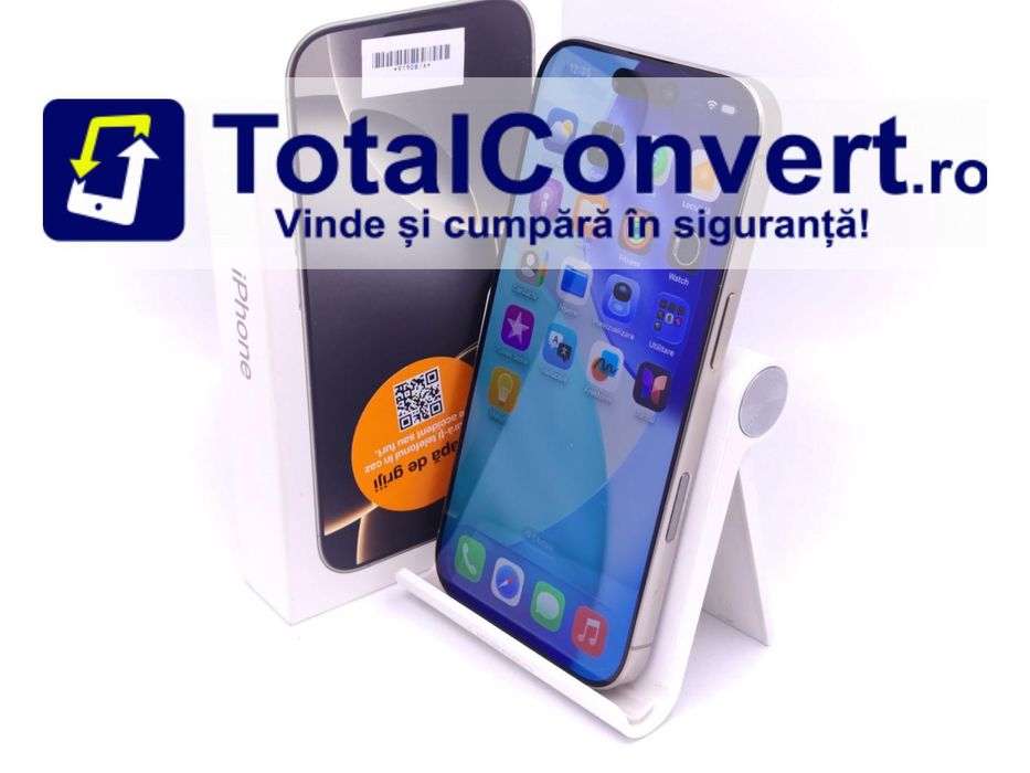 Apple iPhone 16 Pro 128GB Natural Titanium, Garantie 24 luni | #D91908