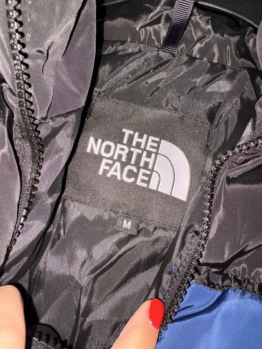 Geacă de M The North Face albastru bleumarin negru neagră new noua