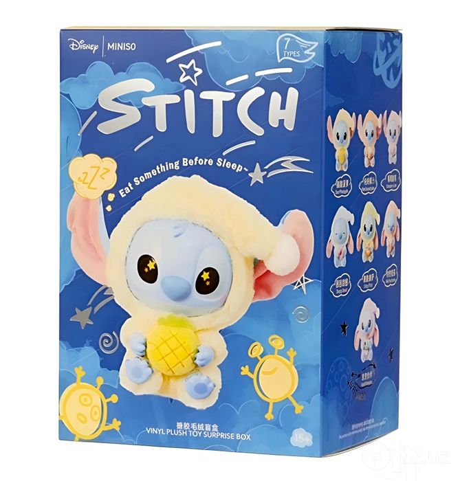Лабубу от MINISO коллекция "STITCH"