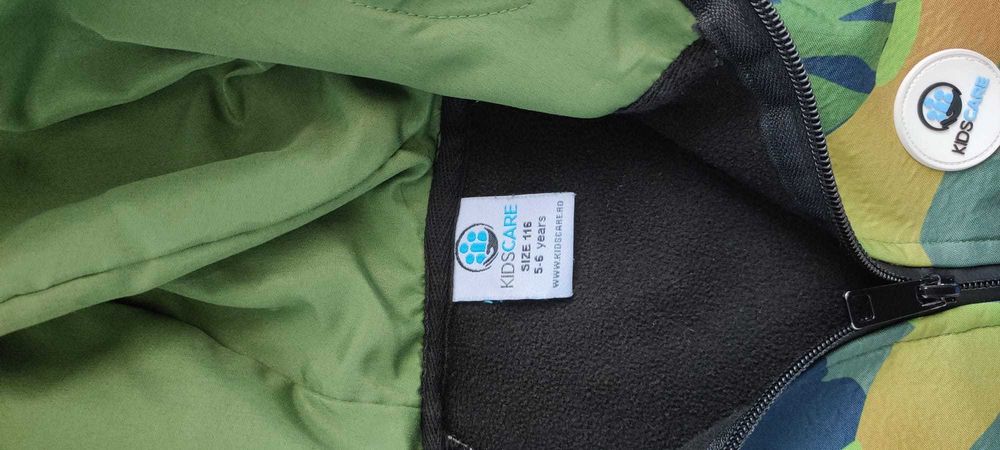 Salopeta softshell KIDSCARE 116