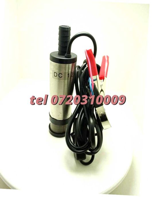 Pompita Transfer Transfer Lichid Submersibila Electrica 12V 12L / M Alimentare 12V Auto Utila Pentru Garaj Service Si Atelier