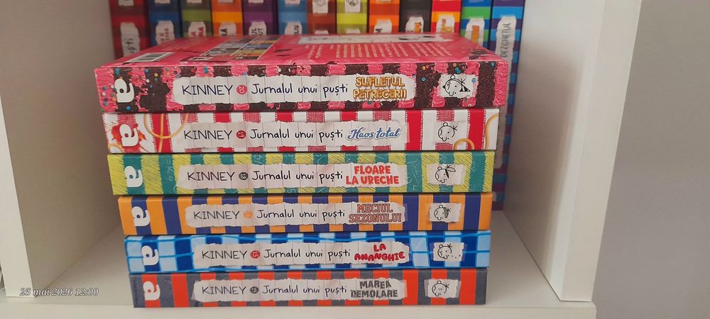 89 lei Set de cate 3 volume Jurnalul unui puști –  stare  bună