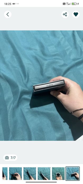 Nubia flip 256 g nou.garantie